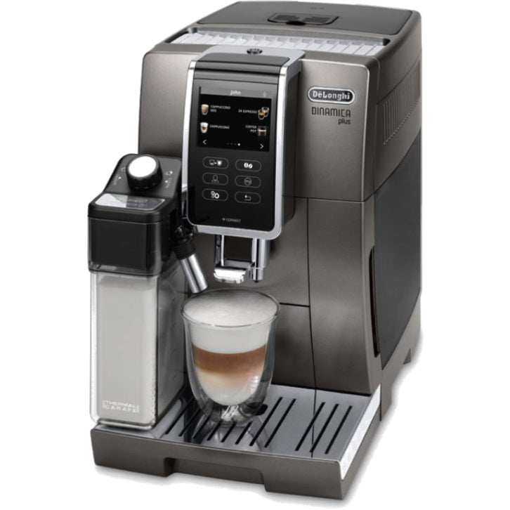 Machine à café avec broyeur Delonghi Dinamica Plus FEB 3795.T, en vente chez Escocafé Paris