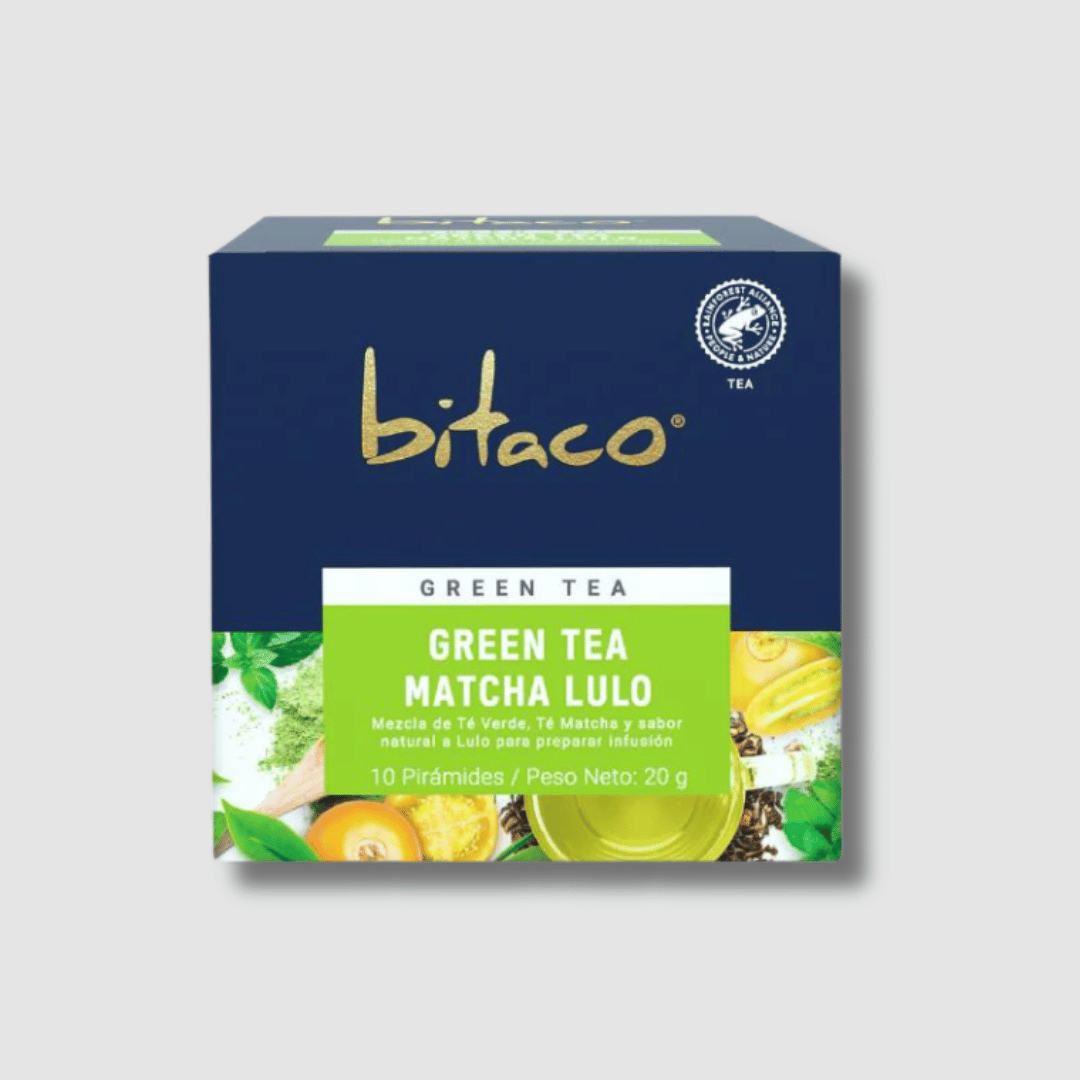 Thé vert - narangille et matcha offerte par ESCOCAFÉ, spécialiste du café de spécialité colombien.