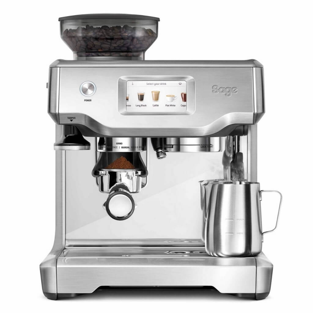 Sage - The Barista Touch - machine à café et à espresso avec moulin, en vente chez Escocafé Paris